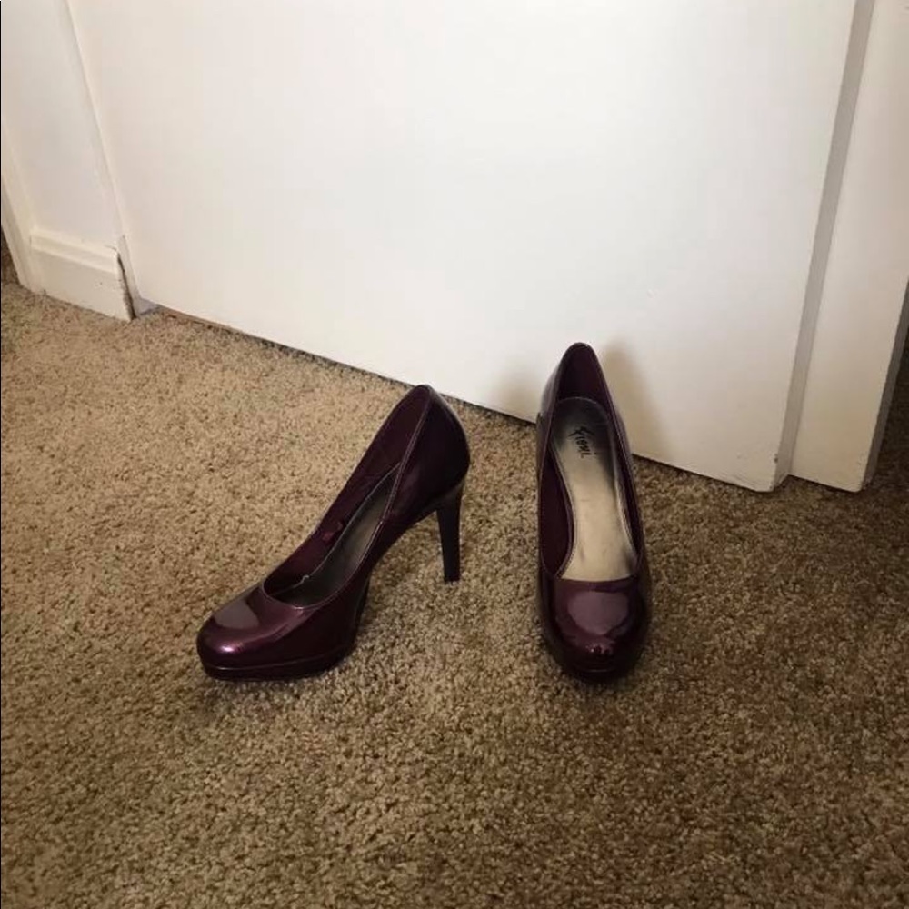 Purple heels worn for one event.